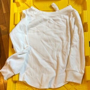 Abercrombie Kids White Long Sleeve Tee